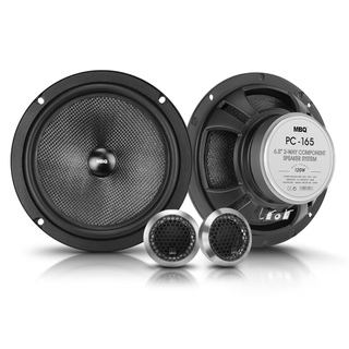 PC-165 Car Audio 6.5" 2 Way Component Speaker