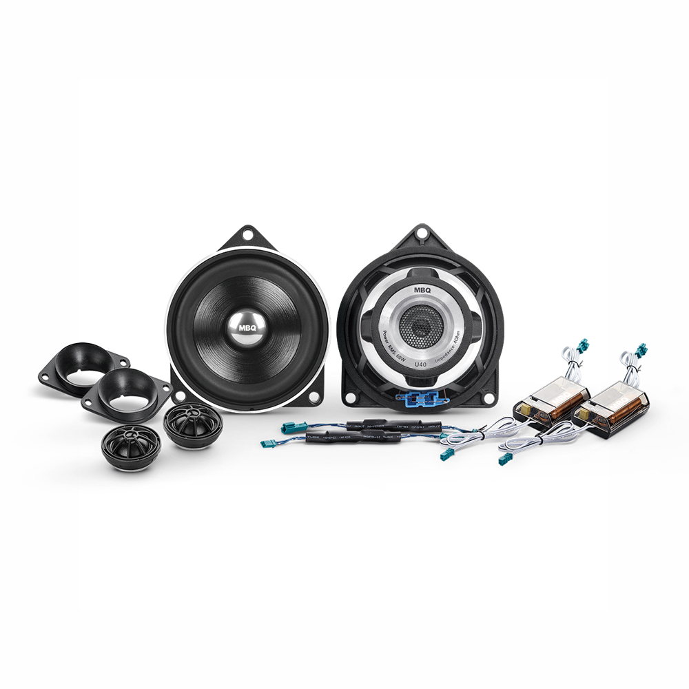 U40 Plug And Play Car Audio System Neodymium 2 Way Component Speaker for BMW